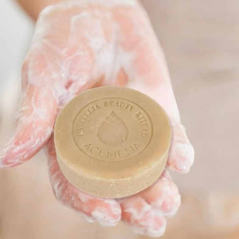 JABÓN FACIAL DE ACEITE DE CAMELIA