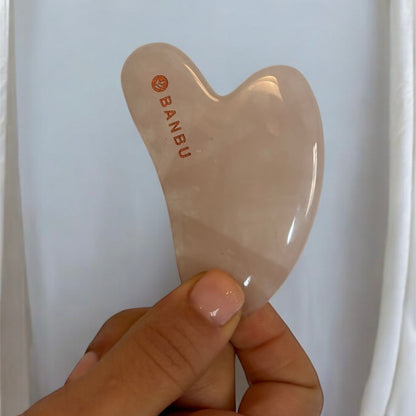 GUA SHA CUARZO ROSA